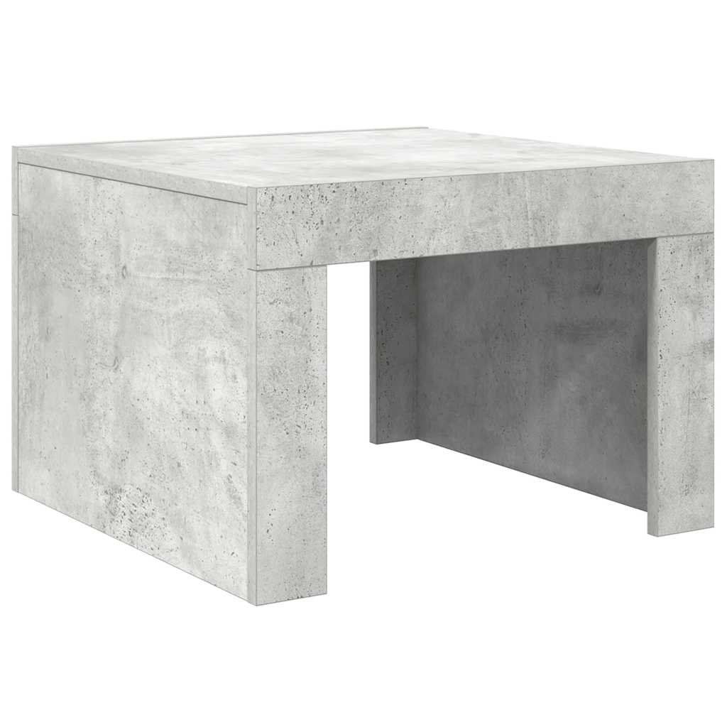 Vidaxl Stolik Kawowy, Betonowy, 50X50X35 Cm, Materiał Drewnopochodny