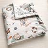 Coperta/Trapunta Rassicurante per Bambini in Cotone Twill a Doppio Strato
