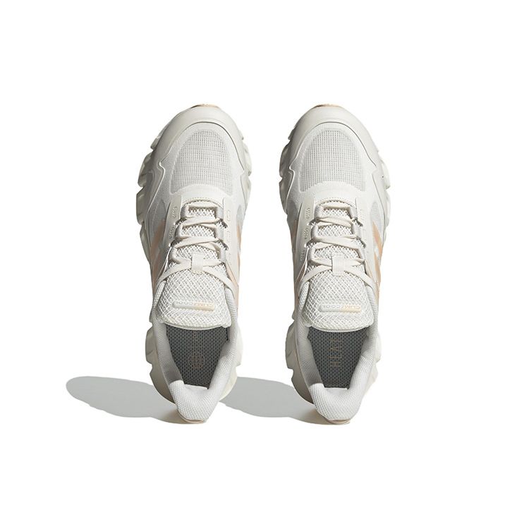 Adidas Climacool Comfortable Versatile Mesh Fabric Shock Absorbing Durable Breathable Low Top Running Shoes Women Sneaker White Gray IG3131