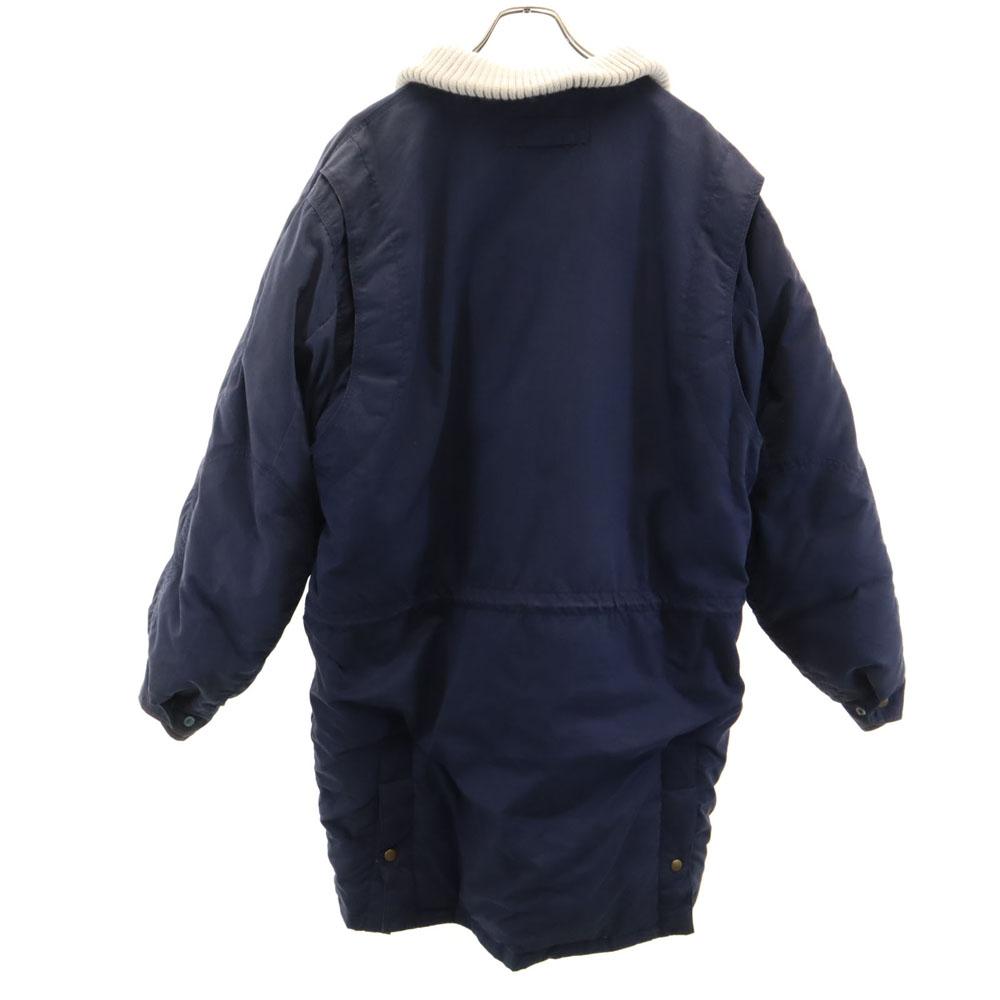 BARACUTA 90s Old down coat L Navy GREEN LABEL Men's Used