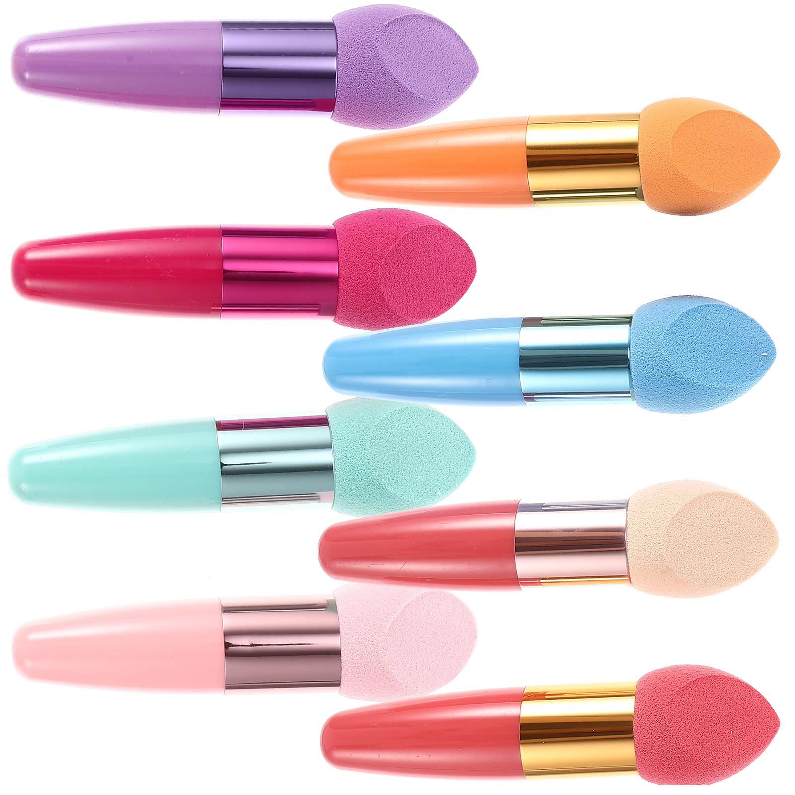 

Ручка Mushroom Head Makeup Flash Foundation-корректор спонж-блендер Puff для женщин (Случайный цвет)