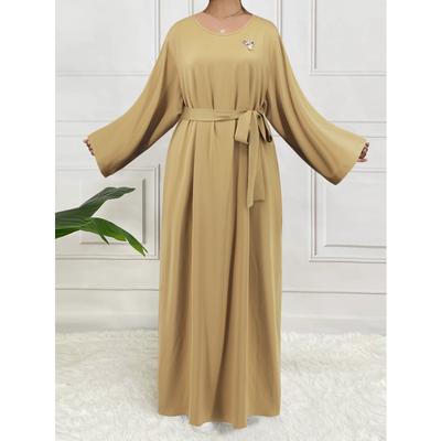 Dress Long Gown Holiday Beach Solid Color Dress