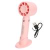 Lightweight Design Portable Fan With Aviation Turbine Blades, Mini Handheld Fan For Summer Cooling Supplies, USB Rechargeable Personal Fan With 3 Spe