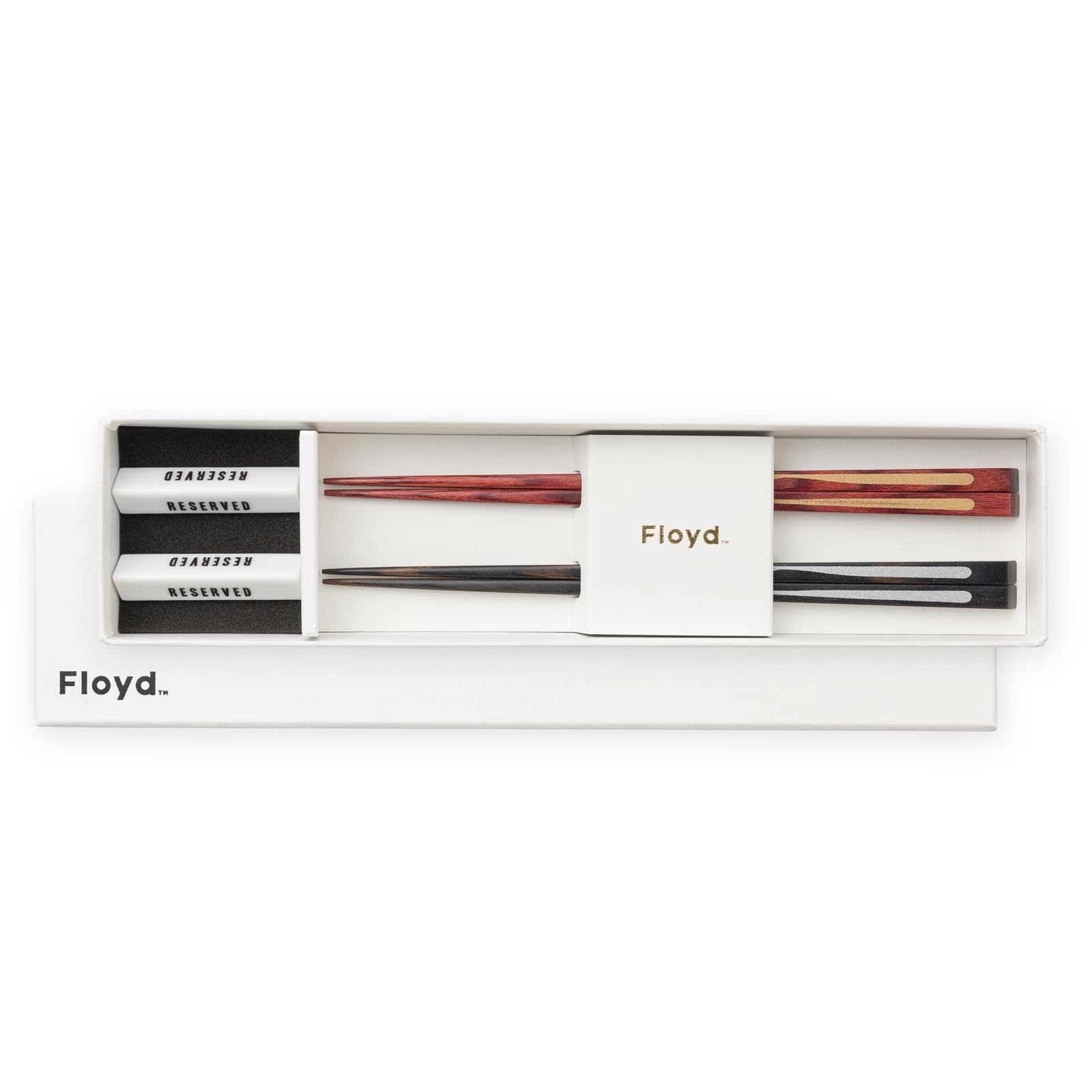

Floyd Chopsticks Chopstick Rest Gift Set for Table Set of Made in & Set, Couples, Setting, 2, Reserved, Japan, FL02-01831