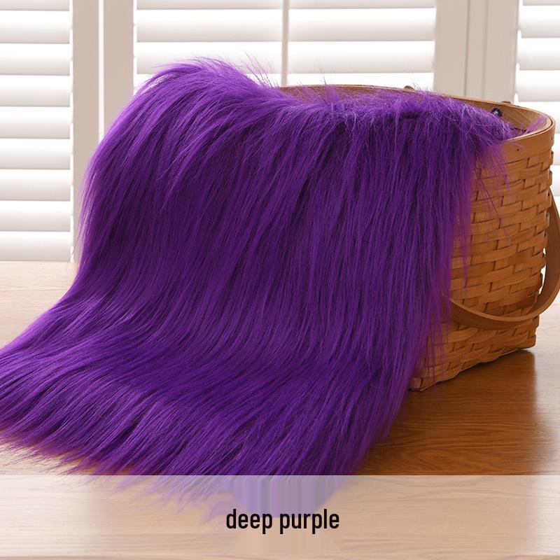 12cm Long Pile Faux Fur Fabric for Cosplay and Fursuit Toys