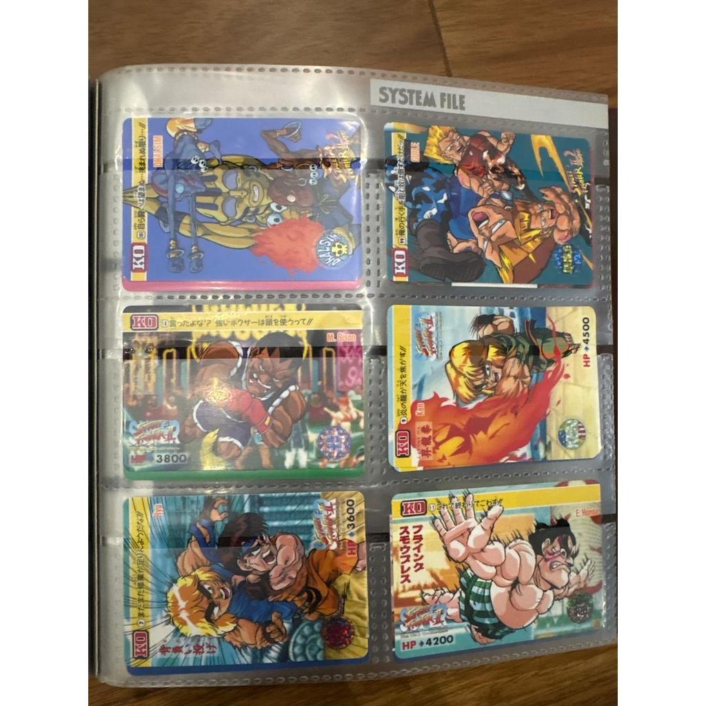 Used Street Fighter 2 Carddass Card Collection Trading Card