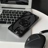 Luxury Plating Hollow Out Star Wireless Charging Magnetic For Magsafe Case For iPhone 16 15 14 Plus 13 12 11 Pro Max Slim Cover