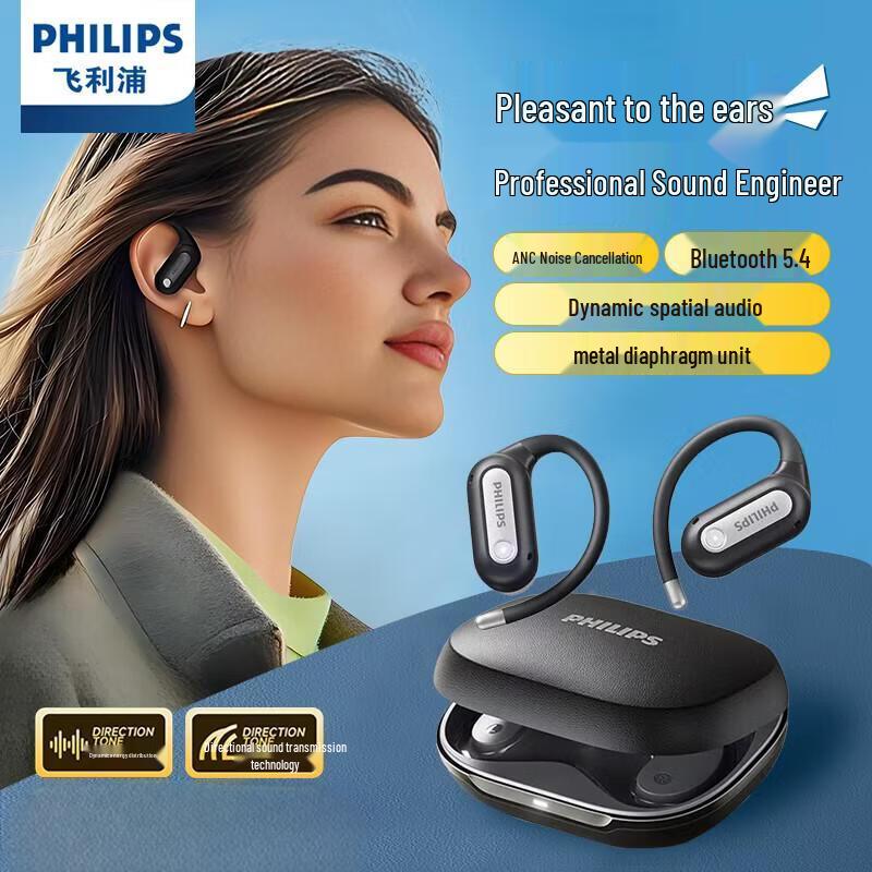 

Philips TAT4759 Open-Ear Sport Bluetooth Headphones