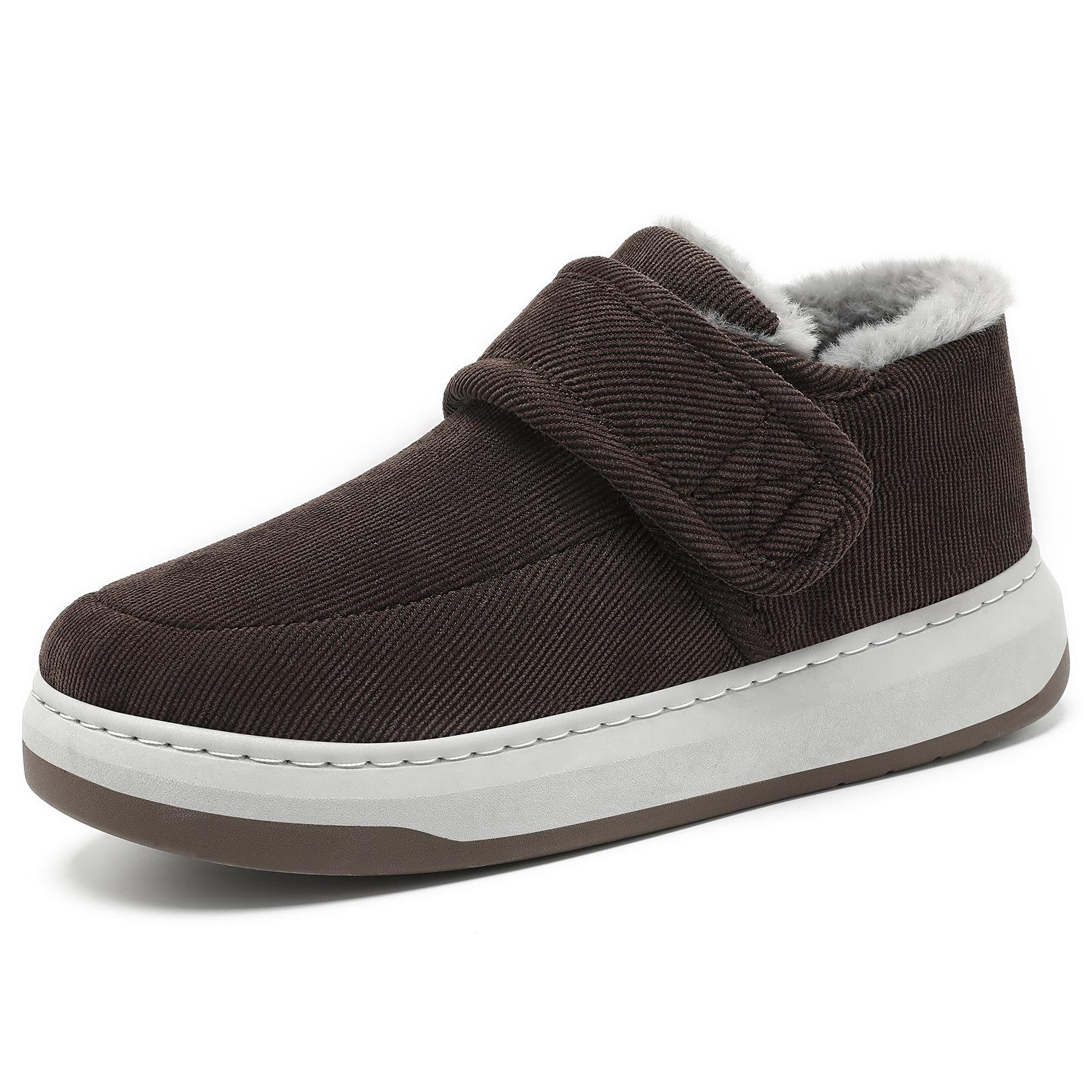 

Women s shoes autumn and winter cotton shoes women s winter velvet shoes cold-proof and warm winter shoes thickened heel 44