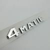 ABS 3D Chrome Letters For Car Emblem Logo Stickers Mercedes Benz GLS 63 AMG 400 450 500 550 580 X167 X166 Accessories QT1