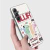 Blur Band Phone Case for Samsung A16 A26 A36 A56 A17 A37 A57 A07 A06 A02S A03 A04S A05S Galaxy Note 20 10 A50S A71 A51 A31 A30 A
