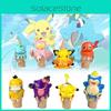 Süßer Pikachu-Eistüten-PVC-Figur Charmantes Sammlerstück für Fans