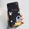 Casing For LG K22 Soft Case LMK200Z LMK200E LMK200B LM-K200 Aesthetic Cute Cat Cartoon Phone Back Cover Shockproof Black Bumper