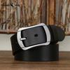 Ceramic Buckle Belt Men's Genuine Leather Pin Buckle Top Layer Cowhide Casual Versatile Youth Belt