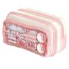 Portable Large Capacity Pencil Case Beauty Bag Cosmetic Storage Bag  Kids Children