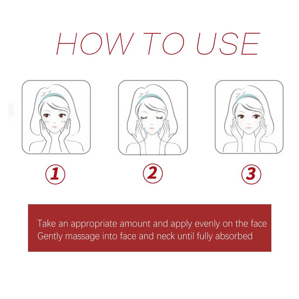 OUHOE Retinol Moisturizing Cream - Reduces Fine Lines and Dark Circles, Brightens and Whitens Skin, Firms, Moisturizes, for Face and Neck, 30g