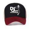 With DJ Def Jam Recordings Baseball Cap Classic Rap Hip Hop Hat Fashion Men Women Mesh Trucker Hat Casual Sun Snapback Hats