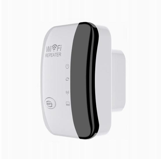Wzmacniacz Sygnału Wi-Fi Daleki Zasięg Duża Moc Szybki 300 Mb/s 2,4 GHz