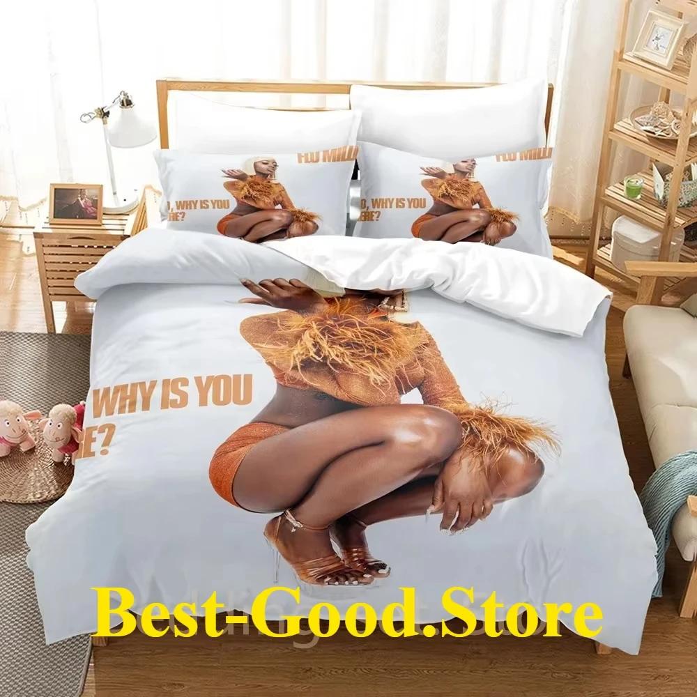 Flo Mili Never Lose Me Beding Set Print Bed Linen Set With Pilowcase Bed Soft Duvet Cover Soft Single Double Quen Super King-Sized Dimensionsd