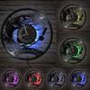 Gone Fishing Wall Art Sign Fish Rod Fisherman Wall Clock Interior Fishing Vinyl Record Wall Clock Handmade Gift For Fishermen