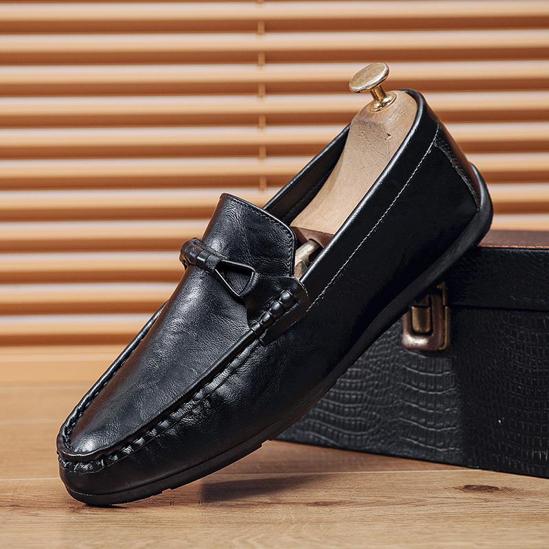 Doudou обувь мужская новая мужская business casual кожаная обувь, высококачественная британская обувь 39