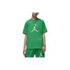 Jordan Logo Printed Breathable Round Neck Loose Short Sleeve Drop Shoulder T-Shirt Women T-Shirt Green FJ2511-310