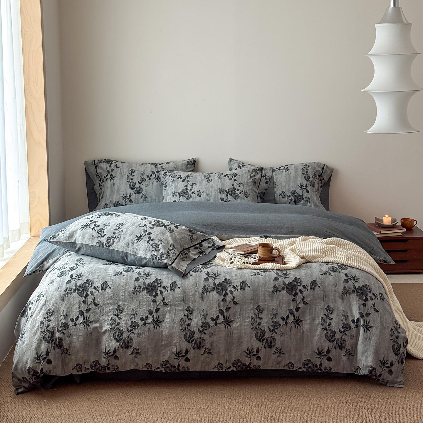 Svetanya Jacquard Duvet Cover Set 100 Cotton Queen King Ru Size Bedding Sets Sheet Pillowcases Bed Linens Flat Sheet Style&Queen