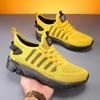 Men Sports Running Black Jogging Shoes Casual Sneakers Brown Outdoor Breathable Mesh Men Light Shock-absorption Tennis Shoes