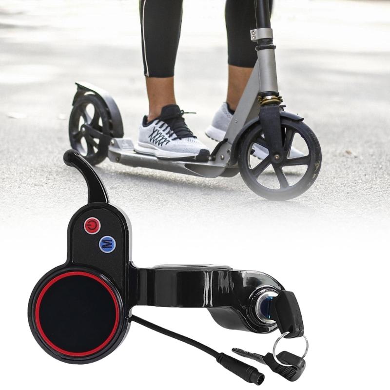 Electric Scooter LCD Display Dashboard LCD Display Panel Throttles Instrument Panel Power Switches Easy to Install
