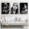 Kurt Cobain Muzică Rock Trupă Muzică Cântăreț Star Artă de Perete Poze Postere și Imprimeuri Pictură pe Pânză pentru Cameră Decor Acasă