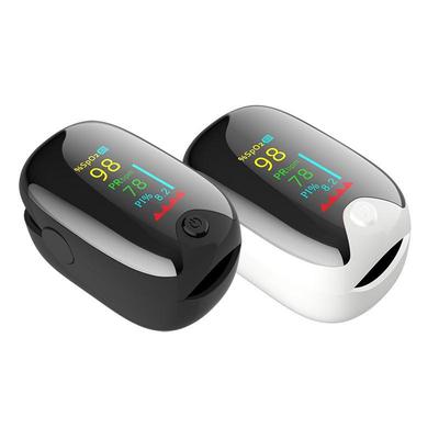 Englisches AD901 Fingerpulsoximeter: Blutsauerstoff- & Herzfrequenzmesser