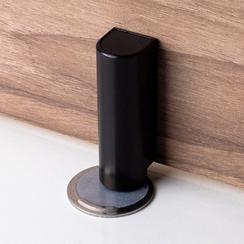Punch Frees Magnetic Door Bumper ABS & Iron Magnetic Door Holder Child & Pet Friendly Magnetic Door Stop for Household