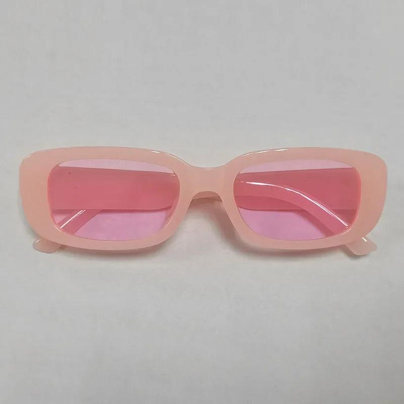 New Vintage Oval Sunglasses Woman Luxury Brand Small Rectangle Sun Glasses Female Small Ellipse Eyewear Uv400