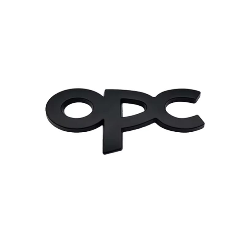 

3D Metal OPC LINE Emblem Car Side Fender Tail Badge Front Grille Sticker For OPEL Zafira b Corsa d Insignia Mokka Regal Astra G чорний