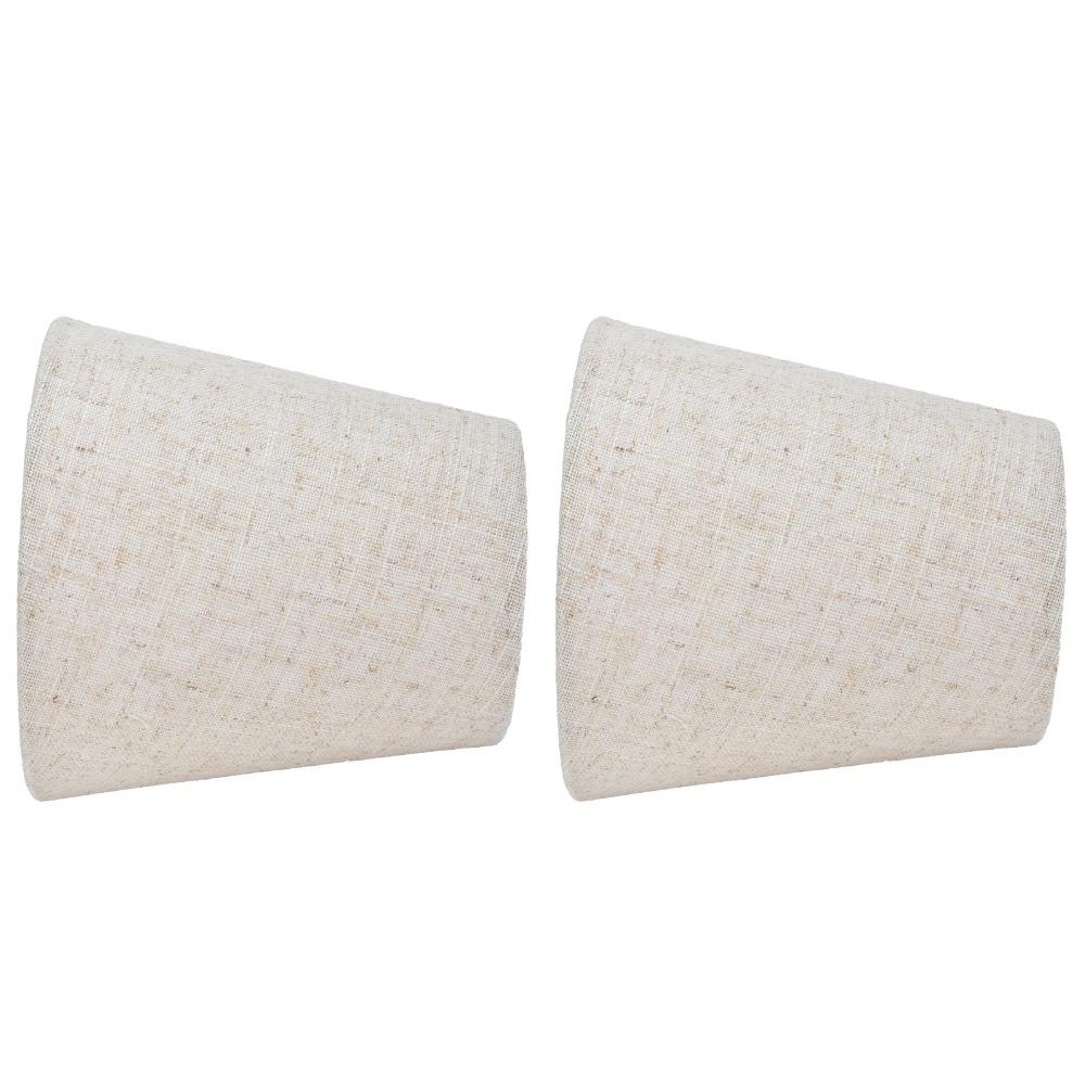 2PCS Fabric Lamp Cover Lightweight Small Lamp Shades Decorative Chandelier Lamp Shades  Wall Lamp