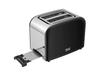 Teesa 850W Toaster 2 Toasts 6 Settings Tray