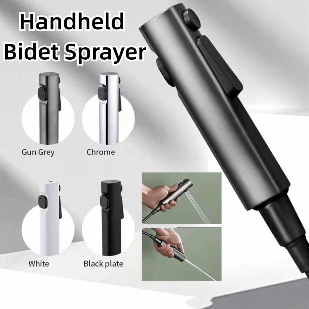 High Pressure Handheld Bidet Sprayer G1/2 Connector Hand Bidet Faucet  Toilet Sanitation