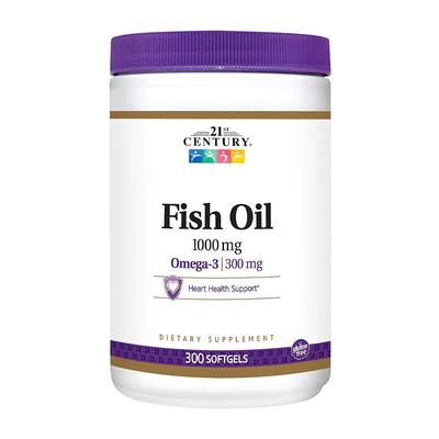 Fish Oil 1000 Mg, 300 Softgels