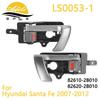 Manija de Puerta Interior para Hyundai Santa Fe 2007-2012: Números de pieza 82610-2B010, 82620-2B010