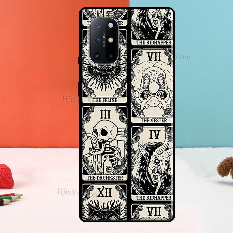 Occult Witchcraft Moon Gothic Witch Case For Realme GT Master GT Neo 2 8i 9i 8 Pro C21 Cover For OnePlus 9R 8T Nord2 9 10 Pro