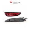 2PCS Car Tail Light LED Brake Light Taillight For Hyundai Accent Hatchback 2012 2013 2014 2015 2016 2017 Rear Bumper Lamp