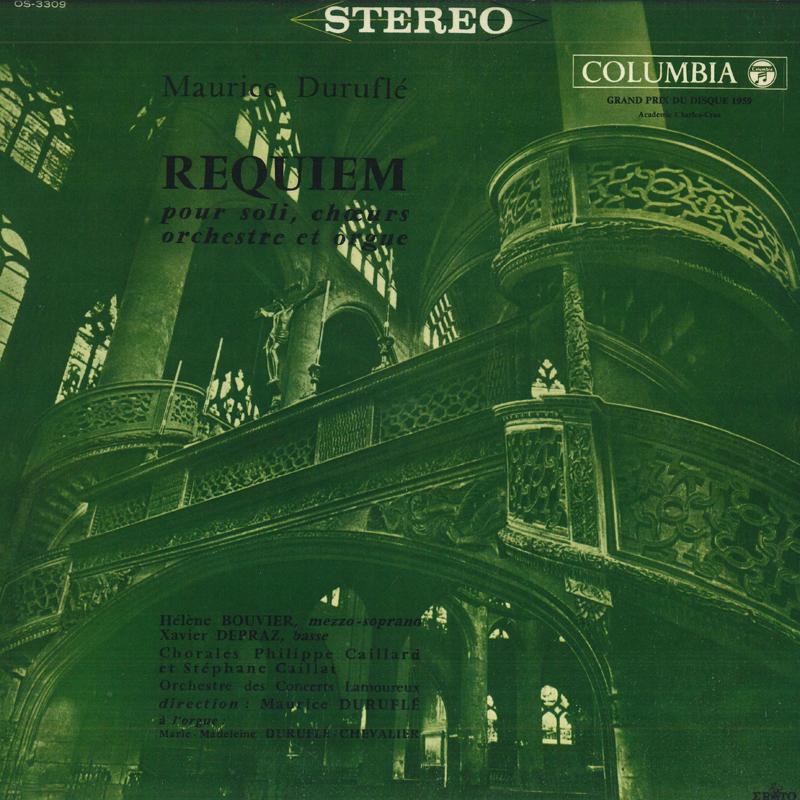 

LP Record - Durufle: Requiem Op.9 for soloist, OS3309 COLUMBIA Japan Classical Used