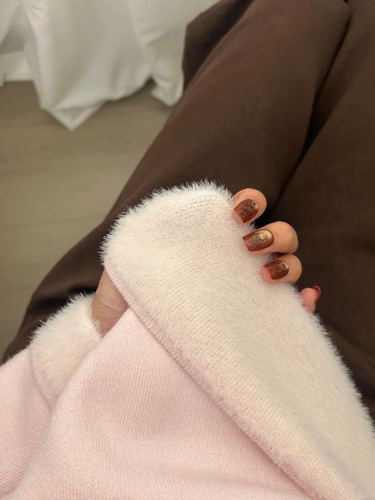 Autumn and winter integrated fleece knitted sweater semi-turtleneck basic inner long-sleeved top women's fleece thickened fashionable primer sweater