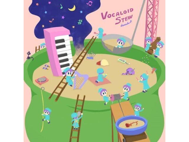 

[CD] VOCALOID STEW Jewel Case Nomal Edition Dennoko P VBR-61 Vocaloid P NEW