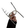 Silver Influencer Large Metal Shark Hairpin Clip for Women