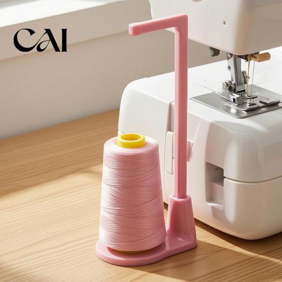 Universal Thread Stand Large Spool Stand, 3D Printed Holder, Quick Mount Easy Install Sewing Accessory Cone Holder Prevents Tangling Breaking
