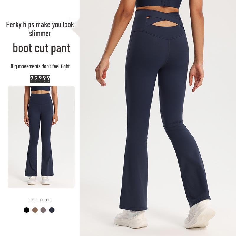 

Women s High Waist Cloud-Like Yoga Pants - Butt Lifting, Quick-Drying, Slimming Flare Fitness Leggings Extra Large