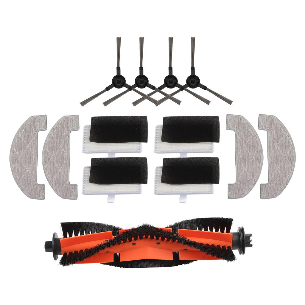 For Mova E10 E20 PLUS Main Side Brush Filter Mop Cloth Kit Vacuum Cleaner Replacement Parts Accessories Set Mopping Pads