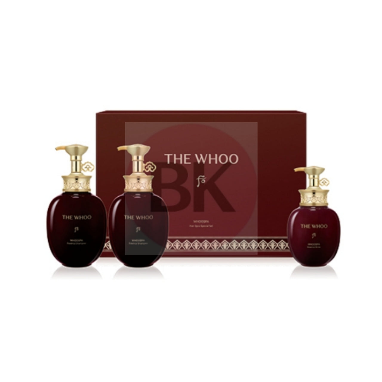 THE WHOO Whoo Spa Hair 3pcs set set