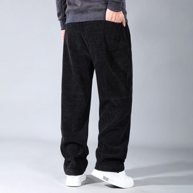 Plus-size Long Pants, Spring and Autumn Straight-leg Pants, Loose Casual Pants, Men's New Sports Pants
